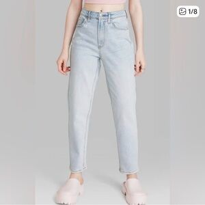 Wild Fable Super High Rise Light Wash Jeans